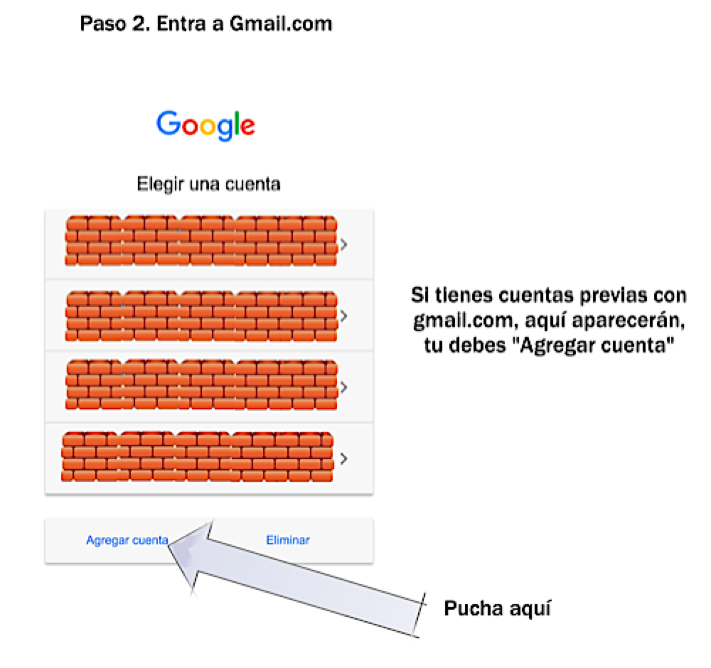 Paso 1 de alta de Correo institucional con Gmail.com Paso 2 de alta de Correo institucional